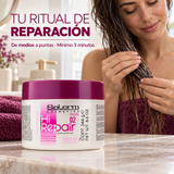 Salerm – Mascarilla reparadora para cabello dañado Hi Repair Mask 02 · 250 ml