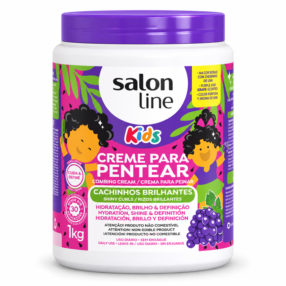 Salon Line – Crema para Peinar Rizos Infantiles con Hidratación y Definición 1 kg
