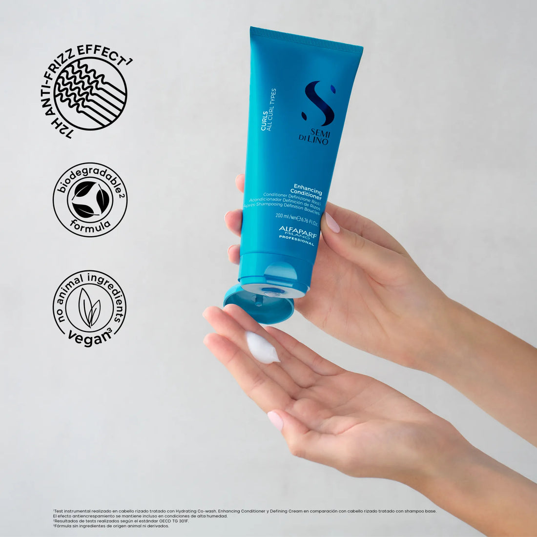 Alfaparf, Acondicionador definidor para ondas, rizos y rizos muy cerrados. Potenciador del rizo 200ml