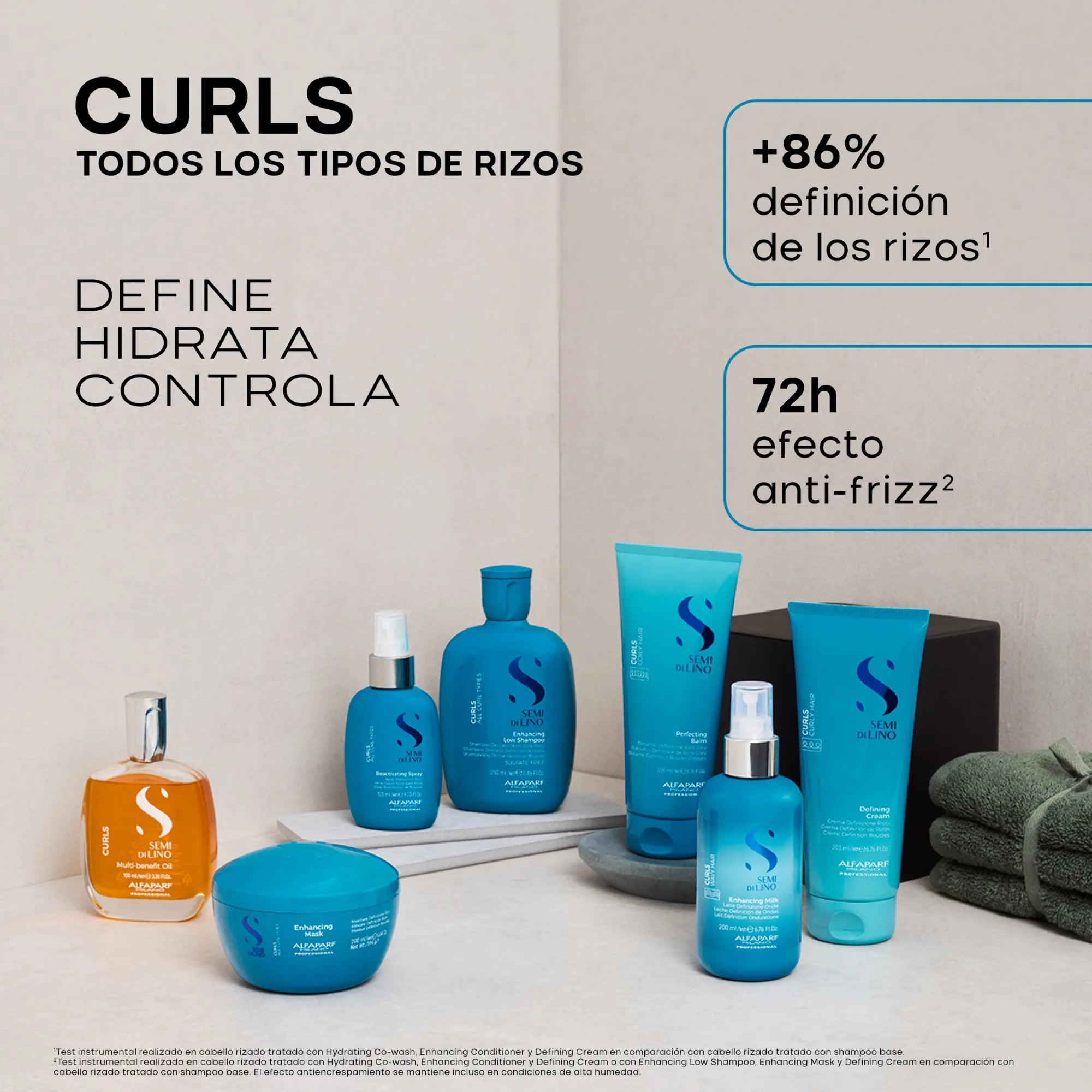 Alfaparf, Acondicionador definidor para ondas, rizos y rizos muy cerrados. Potenciador del rizo 200ml