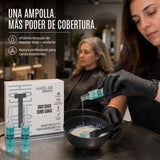Salerm – Ampollas cubre canas Gray Cover para canas difíciles 12x5 ml