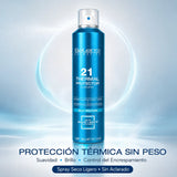 Salerm 21 – Protector térmico para el cabello anti-frizz en spray 300 ml