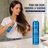 Salerm 21 – Protector térmico para el cabello anti-frizz en spray 300 ml