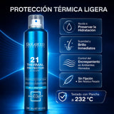 Salerm 21 – Protector térmico para el cabello anti-frizz en spray 300 ml