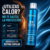Salerm 21 – Protector térmico para el cabello anti-frizz en spray 300 ml