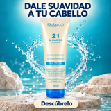Salerm 21 – Champú para cabello seco Silk Protein 300 ml