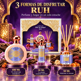Utur Al-Yaqut – Estuche de Perfume para Mujer Ruh con Mikado 3 Piezas