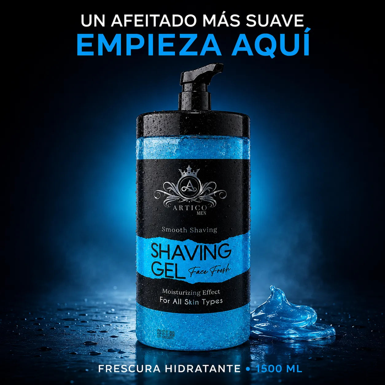 Arctic Men – Hydrating Shaving Gel for All Skin Types 1500 ml