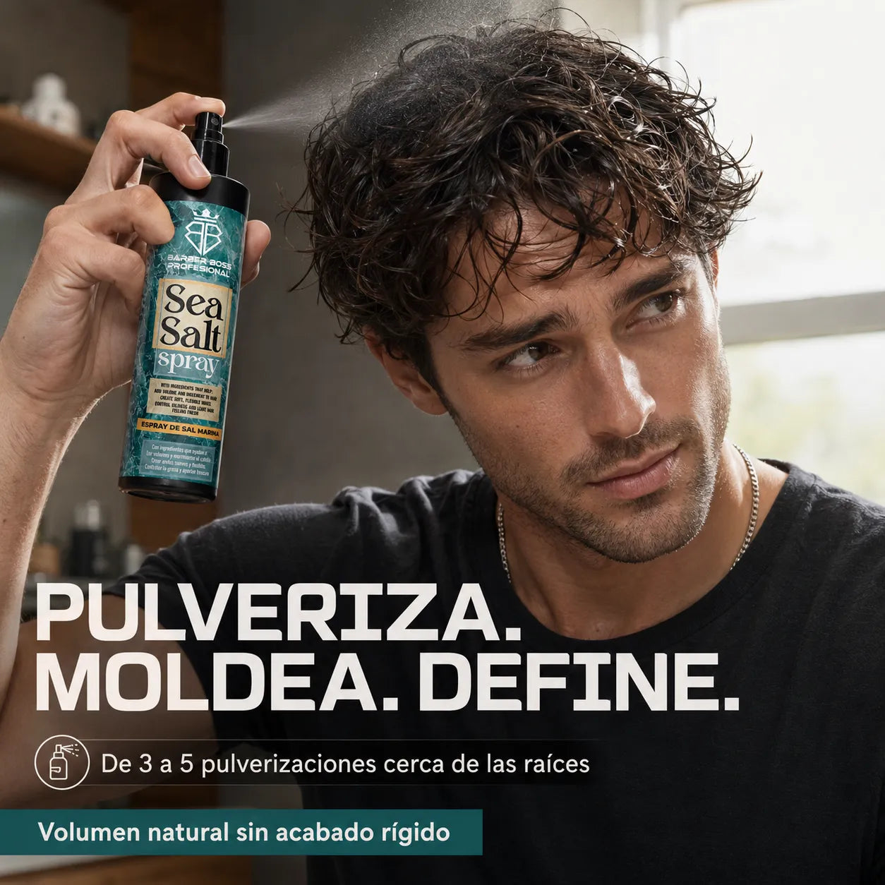 Barber Boss – Sea Salt Spray for Volume and Definition 250 ml