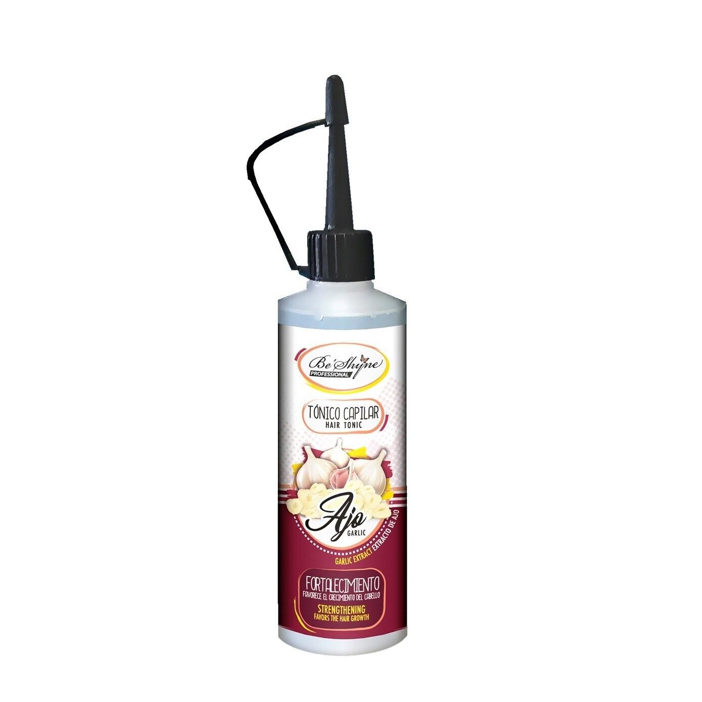 Be´Shyne® Champú Ajo, para cabello dañado, seco y quebradizo