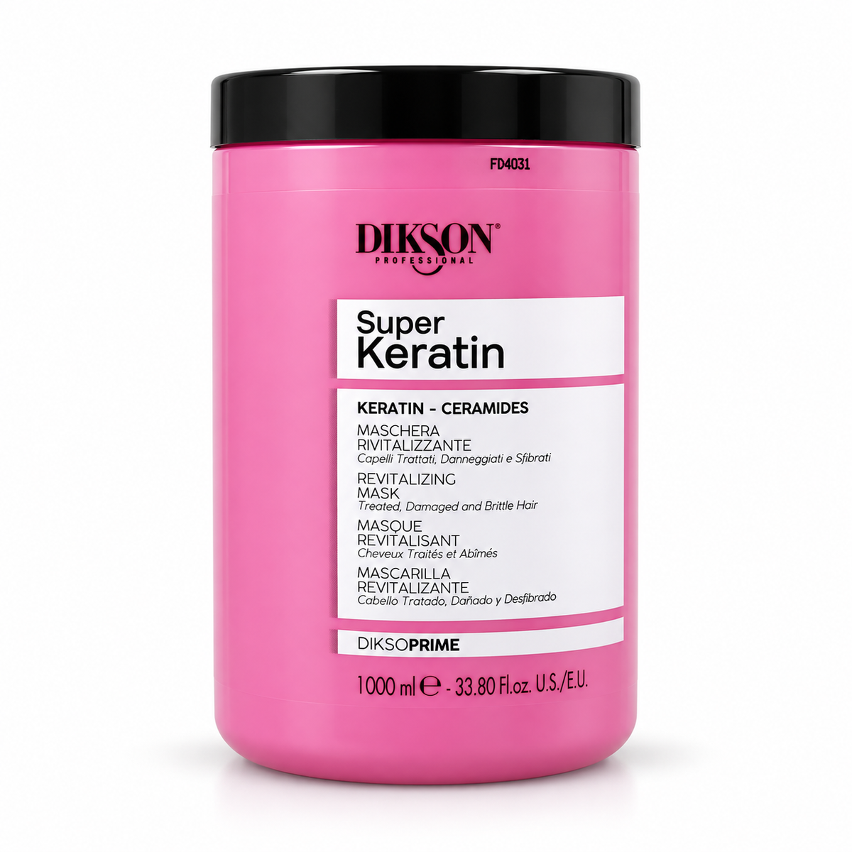 Dikson – Mascarilla para cabello dañado Super Keratin revitalizante 500 / 1000 ml