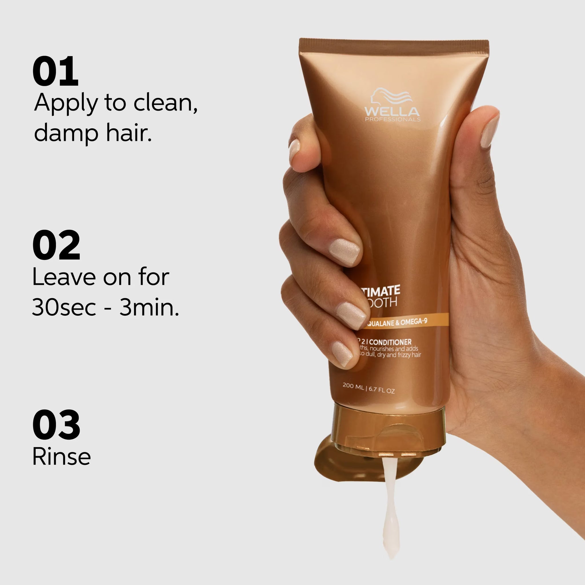 Wella, Acondicionador Ultimat Smooth  200 ml