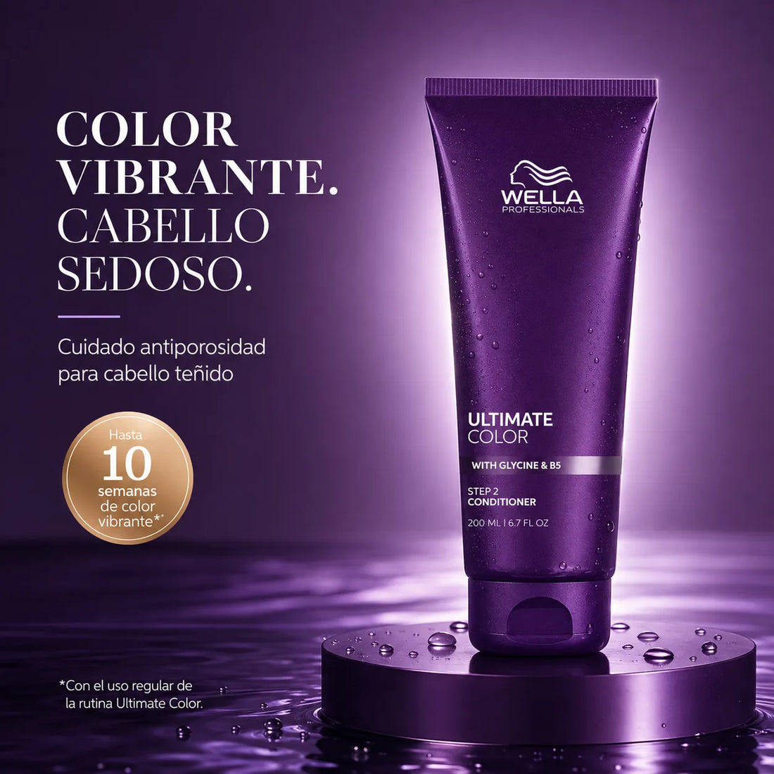 Wella – Amaciador para Cabelo Pintado Ultimate Color 200 ml