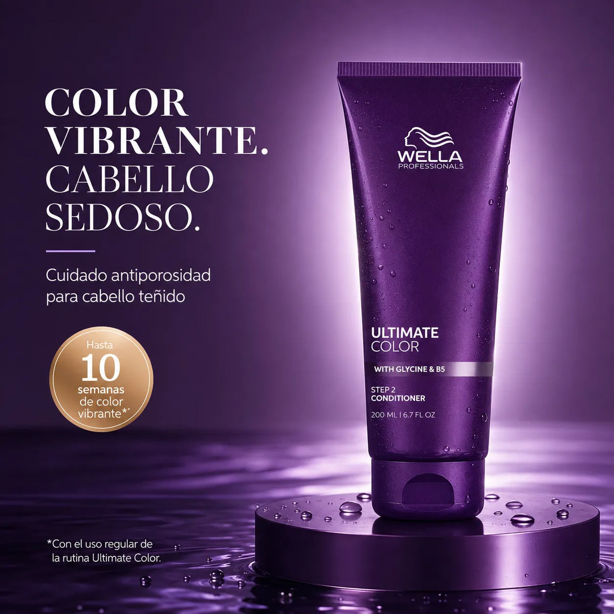 Wella – Amaciador para Cabelo Pintado Ultimate Color 200 ml