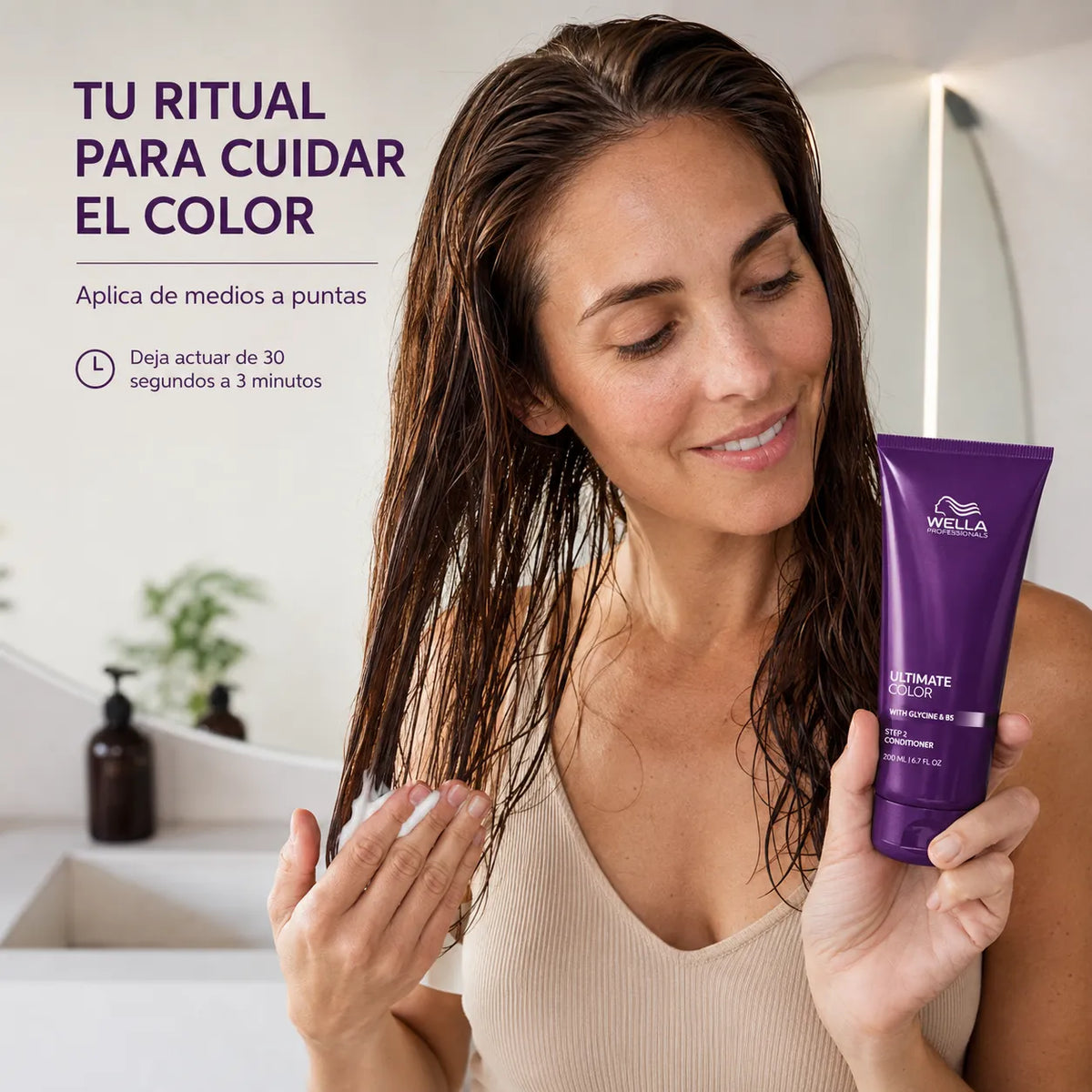 Wella – Amaciador para Cabelo Pintado Ultimate Color 200 ml