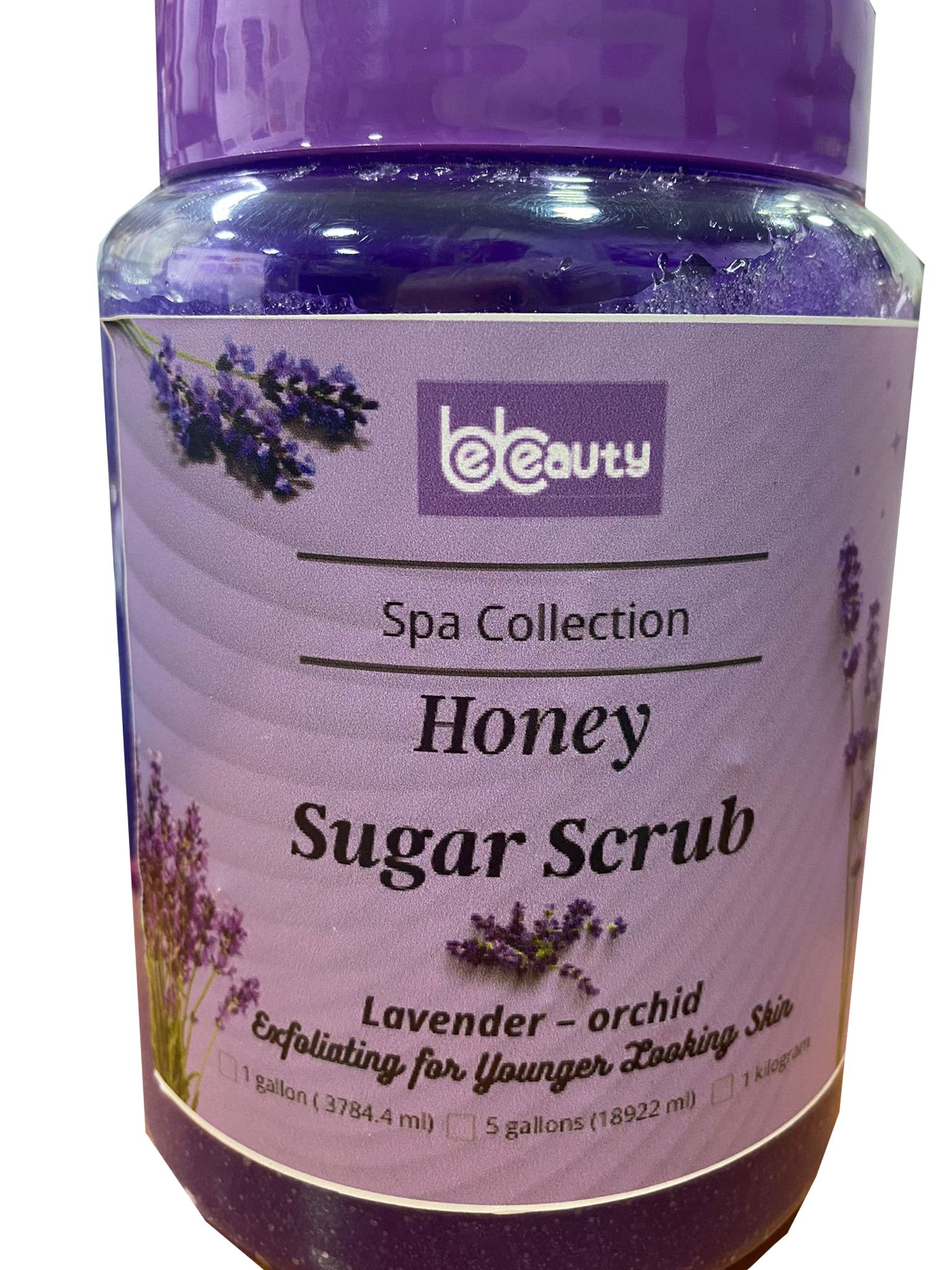 Spa pedicura Scrub lavanda  1kg.