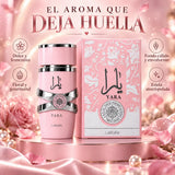 Lattafa – Perfume para Mulher YARA Rosa Doce e Floral 100 ml