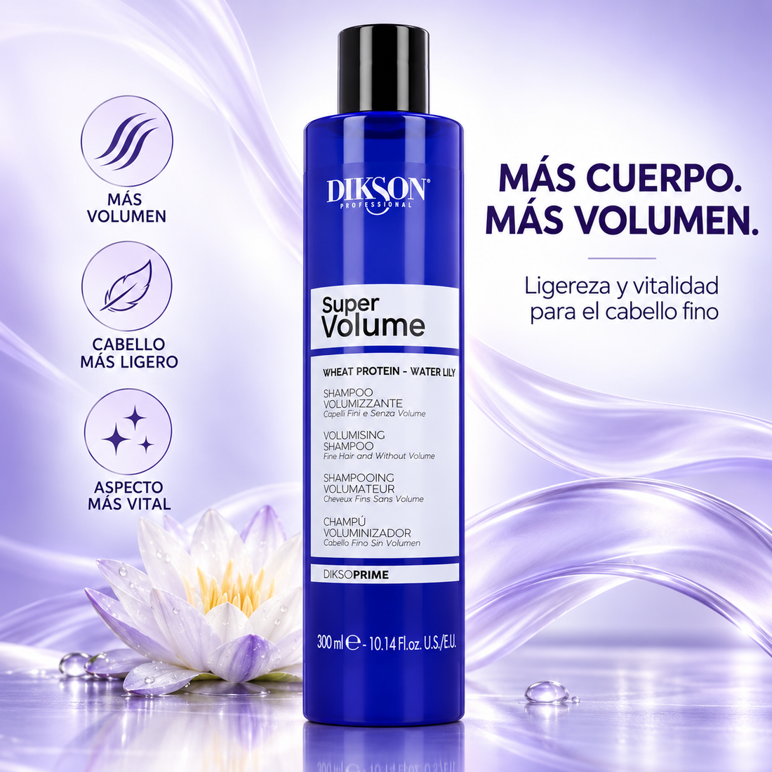 DIKSON®,DiksoPrime Super Volume Shampoo 300ml