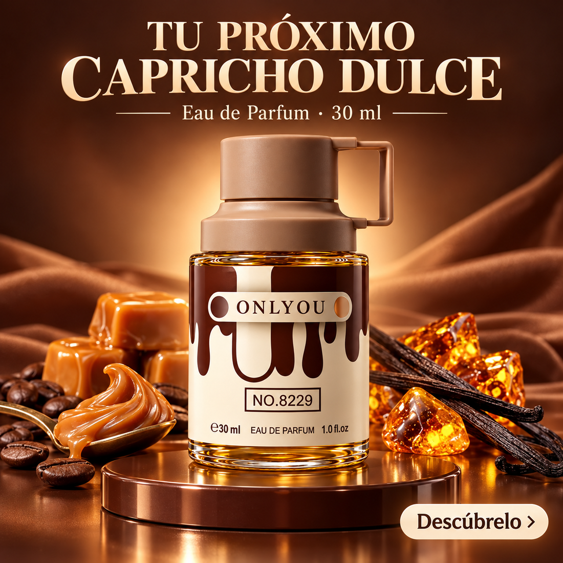 Only You No.8229 – Perfume gourmand cálido Eau de Parfum 30 ml