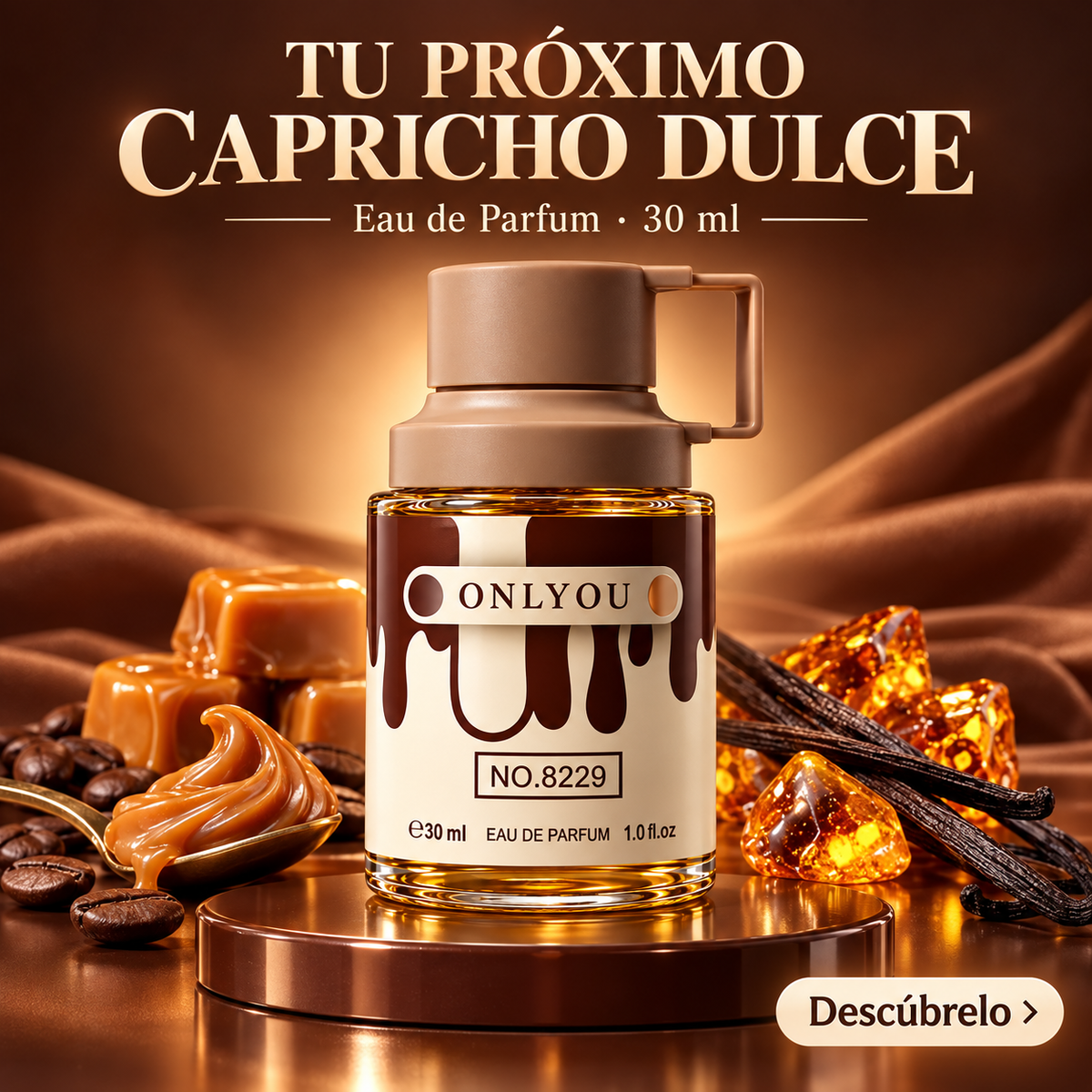 Only You No.8229 – Perfume gourmand cálido Eau de Parfum 30 ml