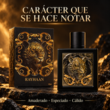 Rayhaan Tiger – Perfume amaderado especiado para hombre EDP 100 ml