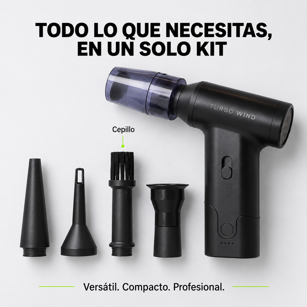 RAGNAR – Soplador Aspirador para Barbería Turbo Wind 100 W