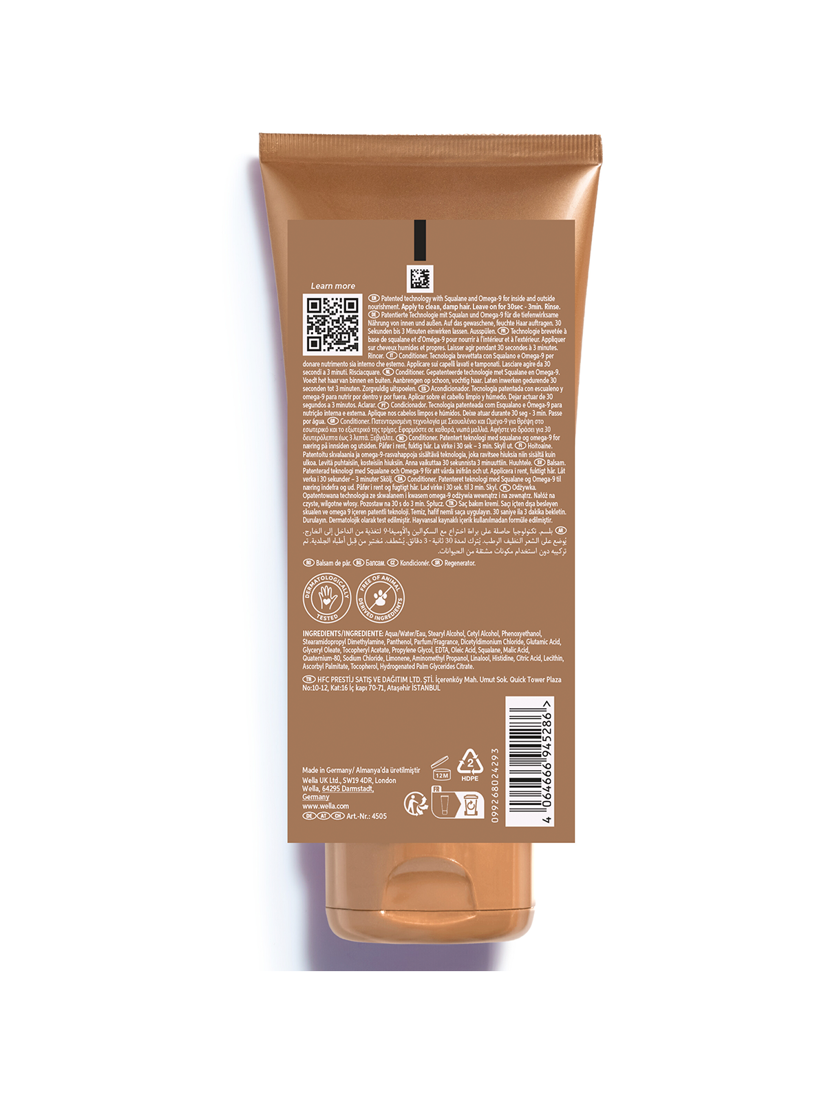 Wella Acondicionador Ultimate Smooth cabello encrespado
