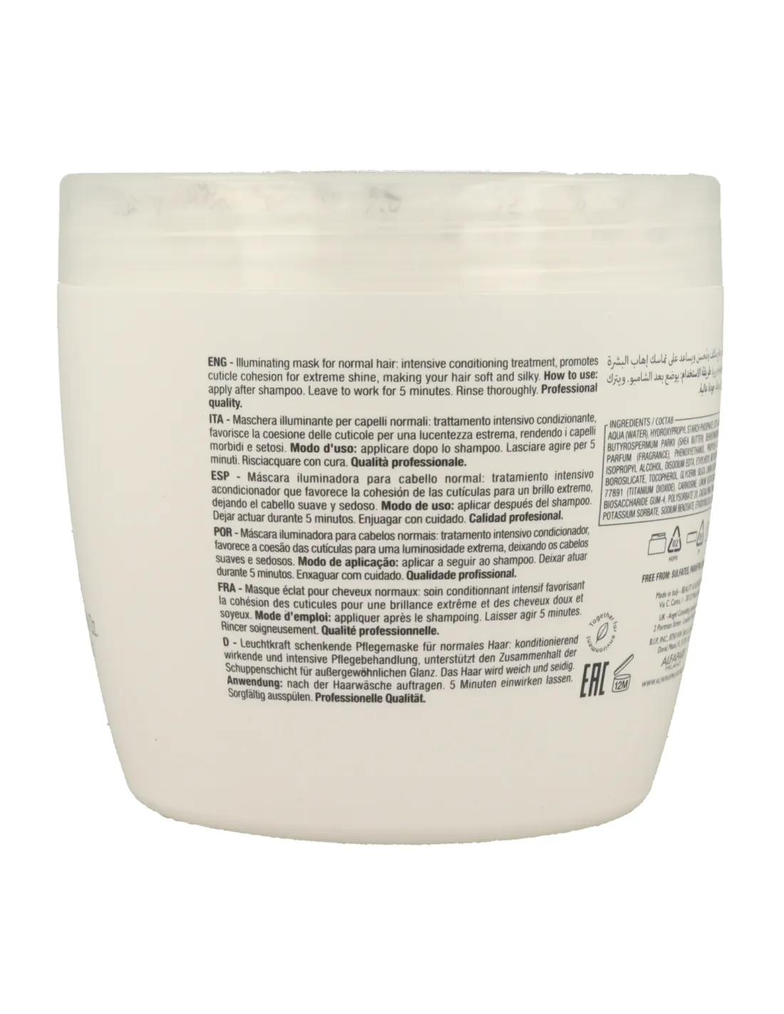 Alfaparf Semi di Lino Diamond Mascarilla Iluminadora 500 ml