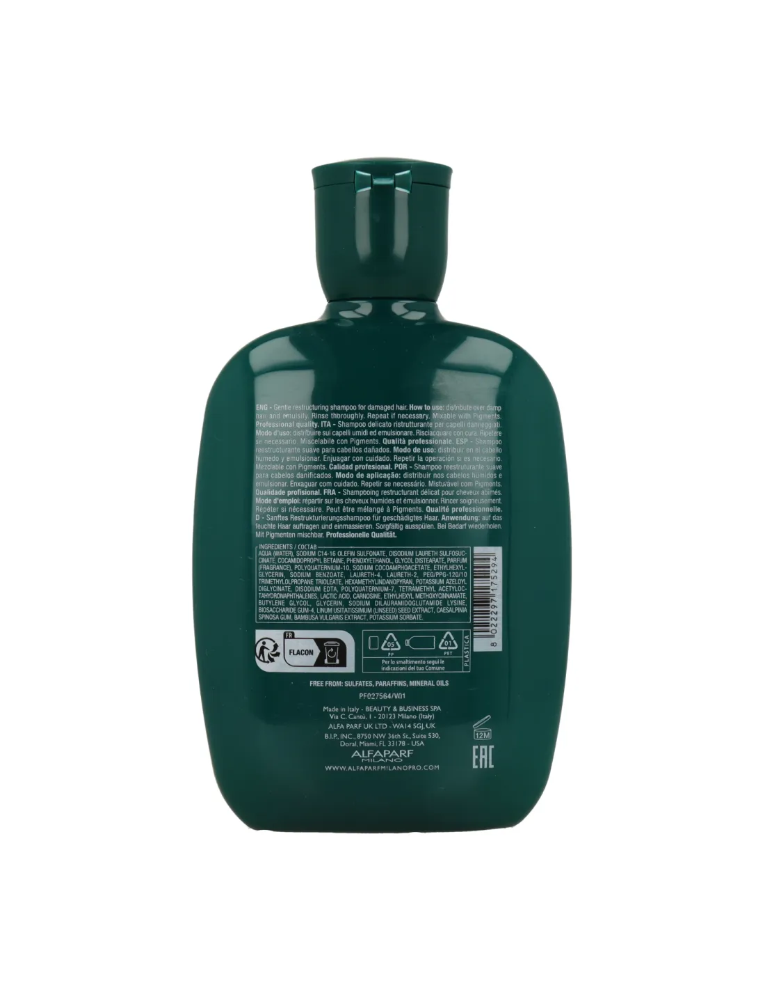 Alfaparf Semi di Lino Reconstruction Champú Reparador Delicado 250 ml