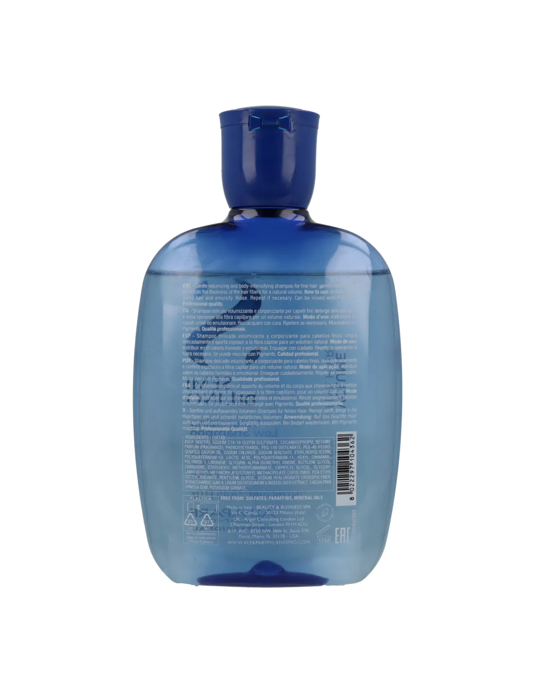 Alfaparf Semi di Lino Volume Champú Delicado Voluminizador 250 ml