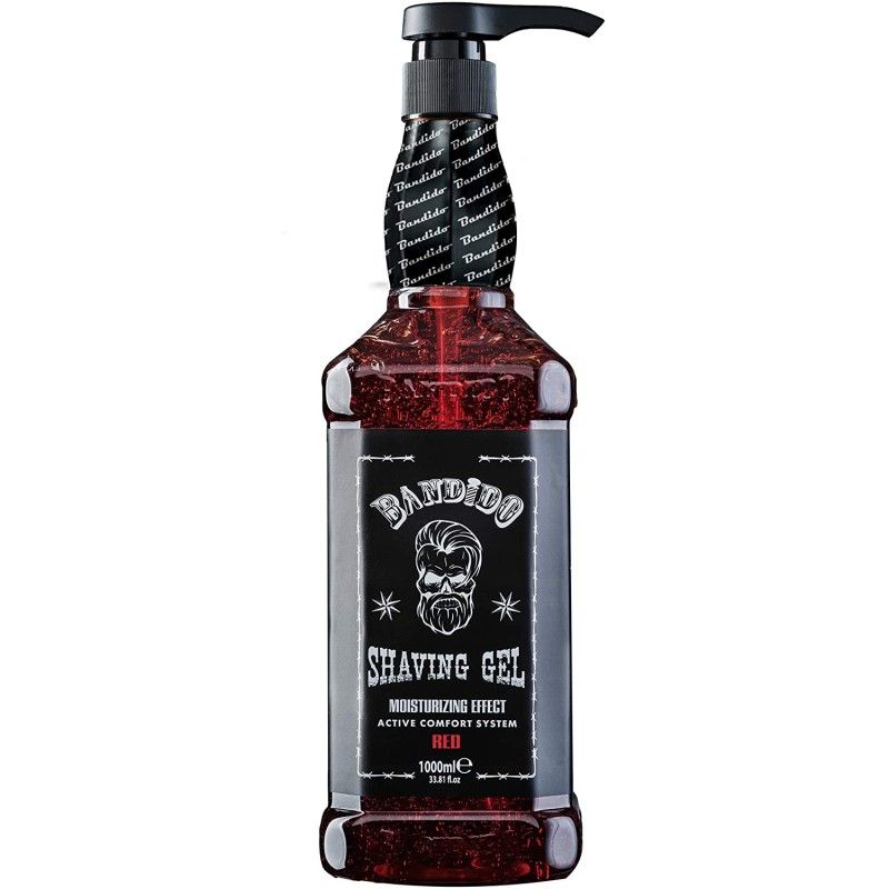 Gel de afeitado Bandido Pieles Sensibles 1000 ml  ROJO
