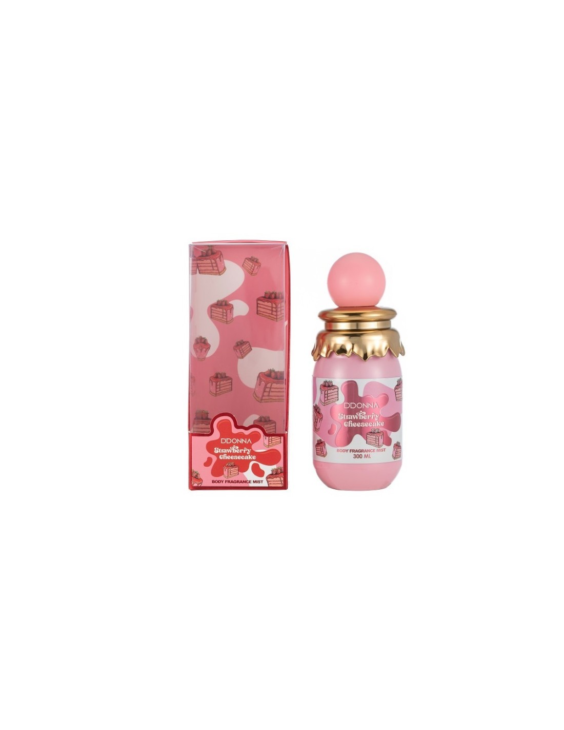 D'DONNA – Body Mist para Cuerpo y Cabello de Larga Duración 300 ml
