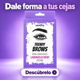 Venita Trendy Brows – Kit de laminación de cejas para definir y dar forma, 1 kit