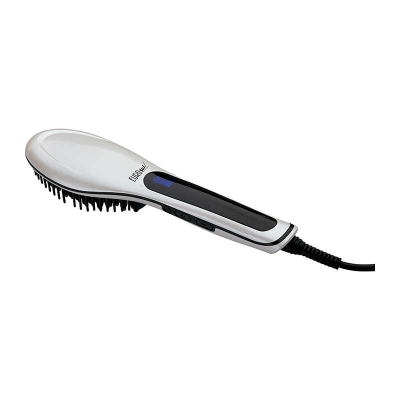 Eurostil – Cepillo alisador eléctrico Easy Styler para cabello encrespado 1 unidad