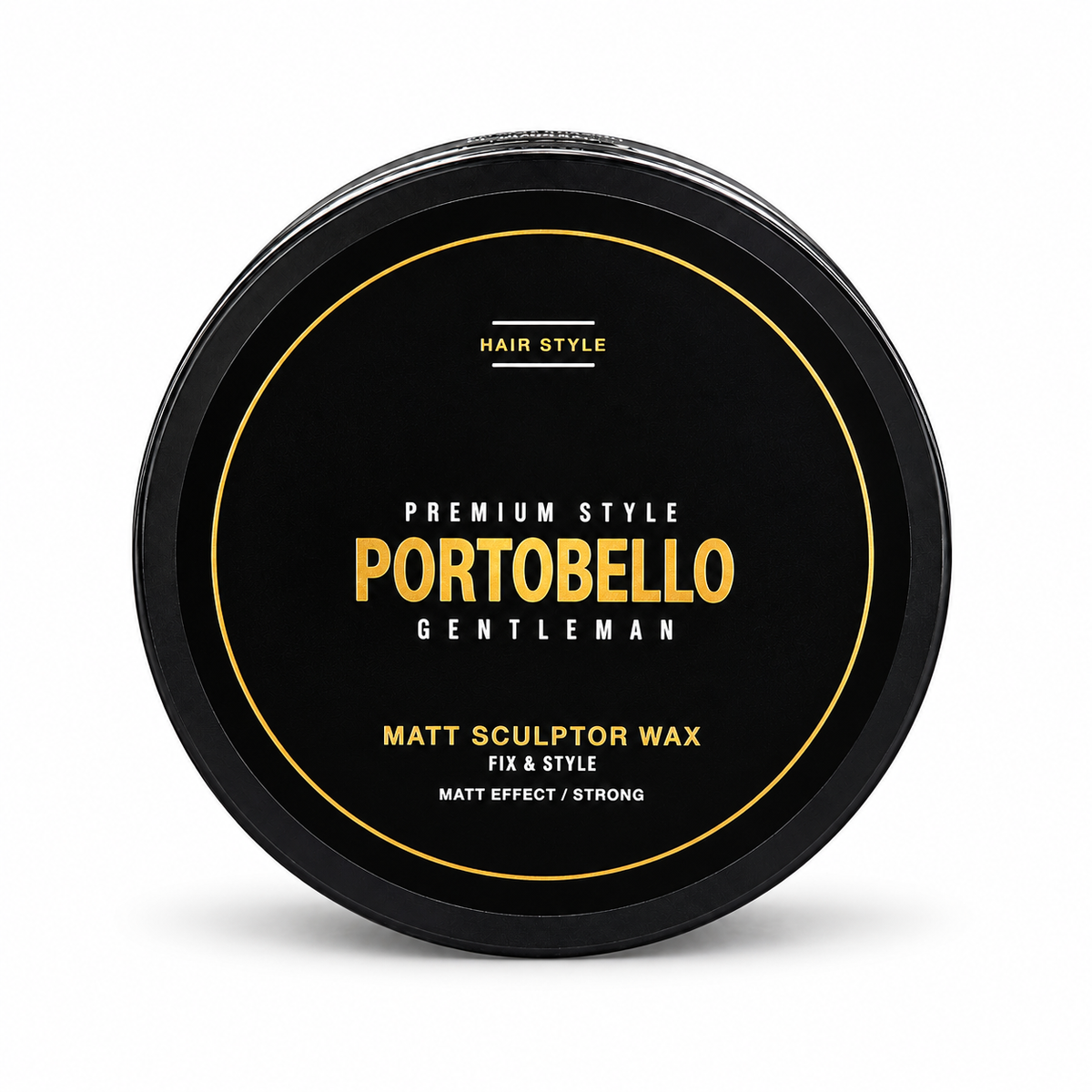 Portobello Matt Sculptor Wax – Strong Hold Matte Styling Wax 100 ml