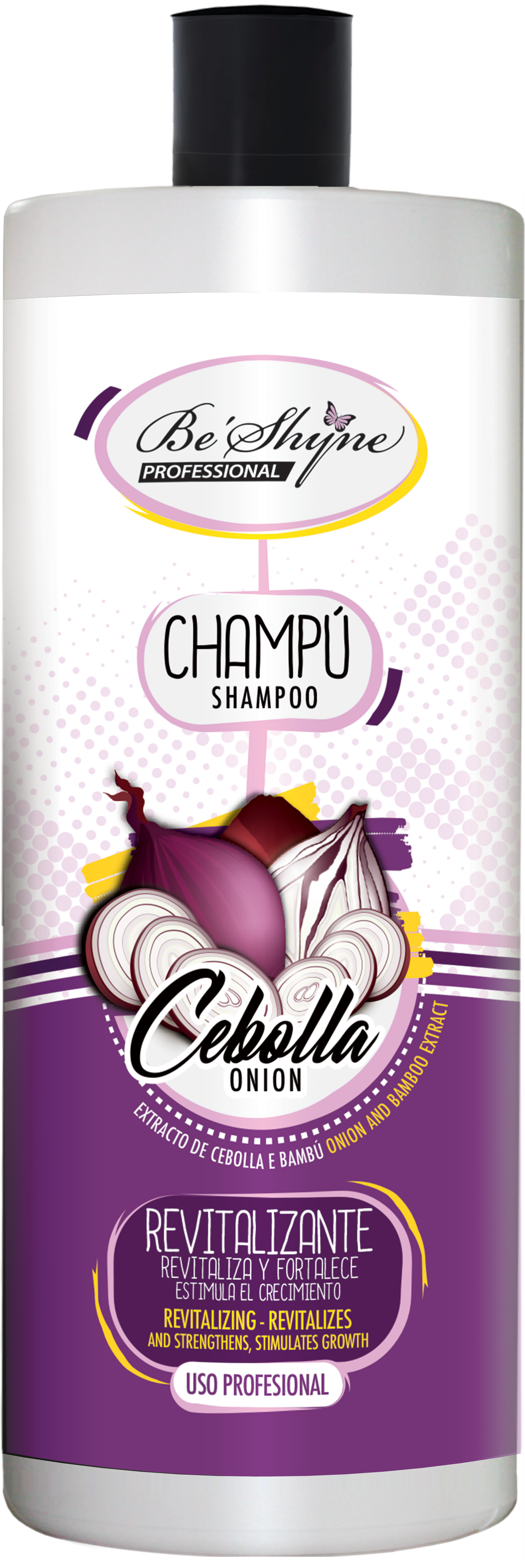 Beshyne Champú Revitalizante BE SHYNE Cebolla 1L | Cabello Saludable