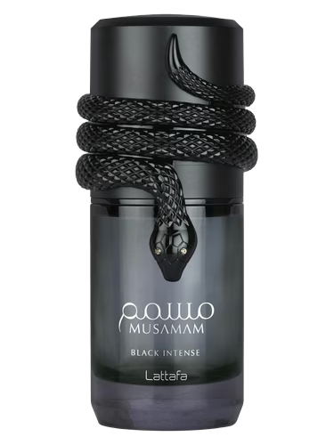 Lattafa – Musamam Black Intense, perfume amaderado para hombre 100 ml