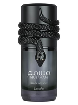 Lattafa – Musamam Black Intense, perfume amaderado para hombre 100 ml