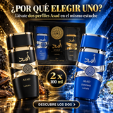 Lattafa – Estuche de Perfumes para Hombre Asad + Asad Zanzibar 2 x 100 ml