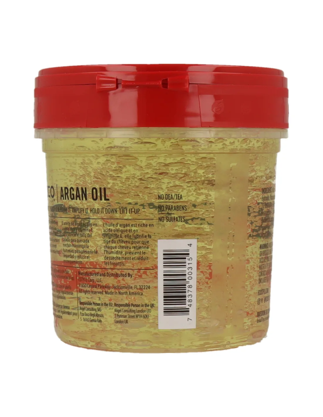 Eco Style – Gel fijador para cabello con argán 473 ml