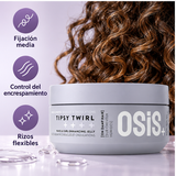 Schwarzkopf Professional OSIS+ Tipsy Twirl – Gelatina Definidora de Rizos y Ondas con Fijación Media 300 ml