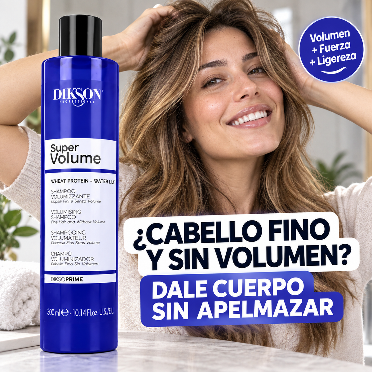 DIKSON®,DiksoPrime Super Volume Shampoo 300ml