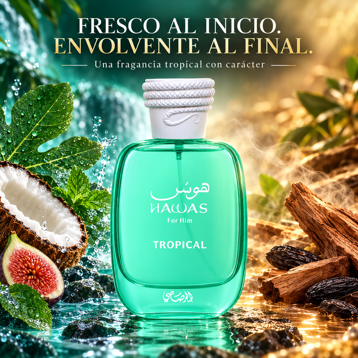 Rasasi – Perfume Fresco para Hombre Hawas Tropical EDP 100 ml