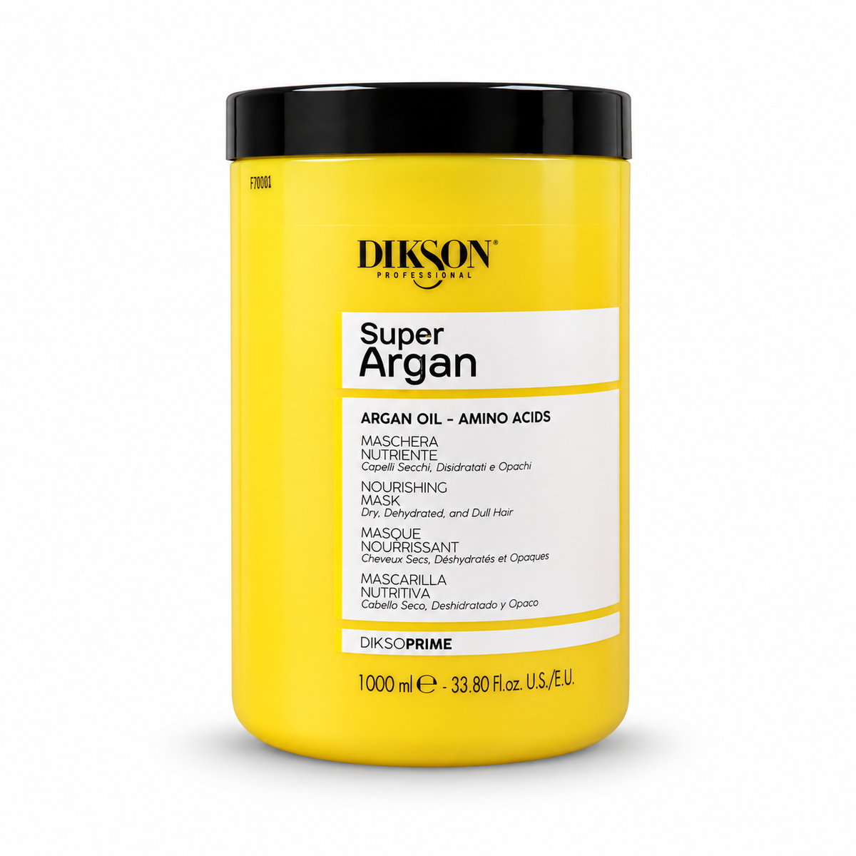 Dikson – Mascarilla para cabello seco Super Argan nutritiva 1000 ml