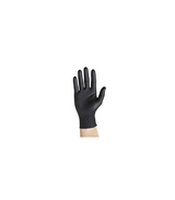 Guantes Nitrilo Negro Polvo Talla-M/7 100 Unidades