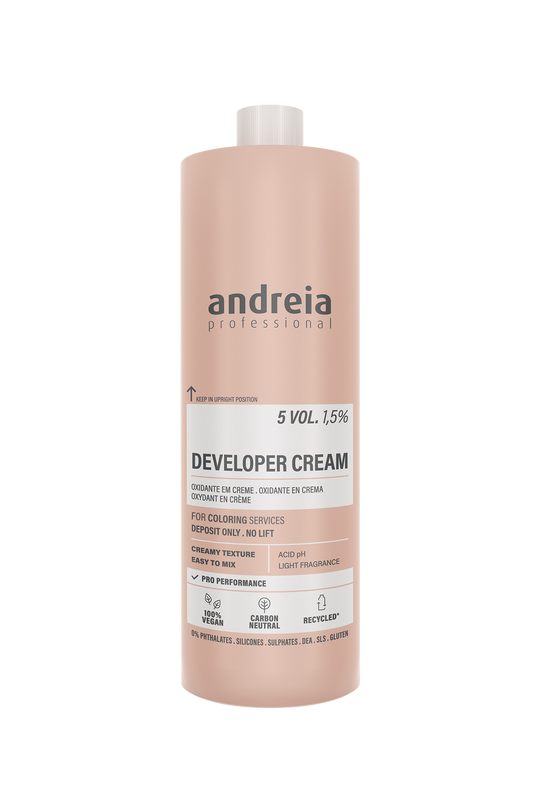 Andreia Professional – Crema Reveladora para Coloración y Decoloración 150 ml / 1000 ml