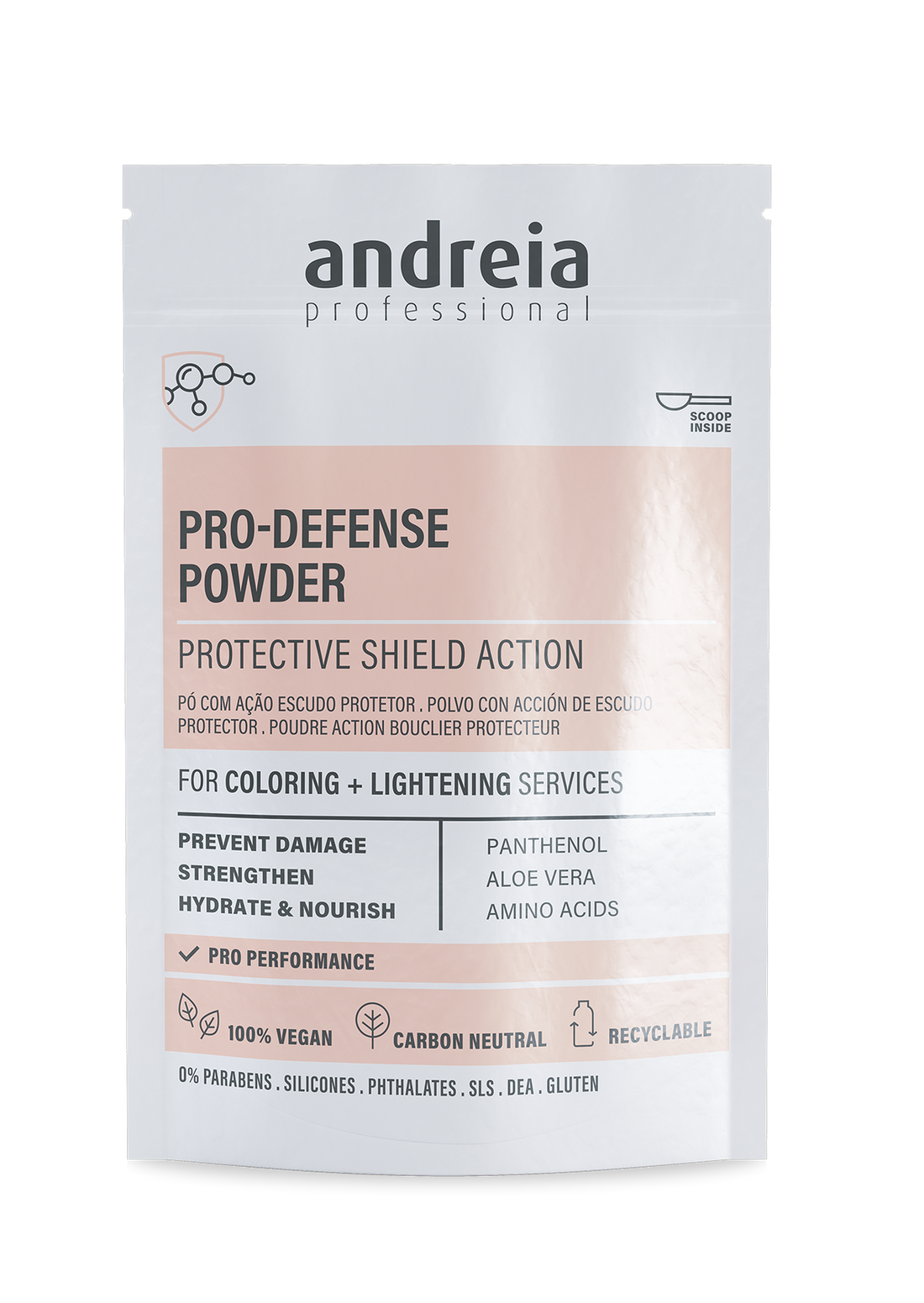 Andreia Professional – Protector capilar para coloración y decoloración 100 g