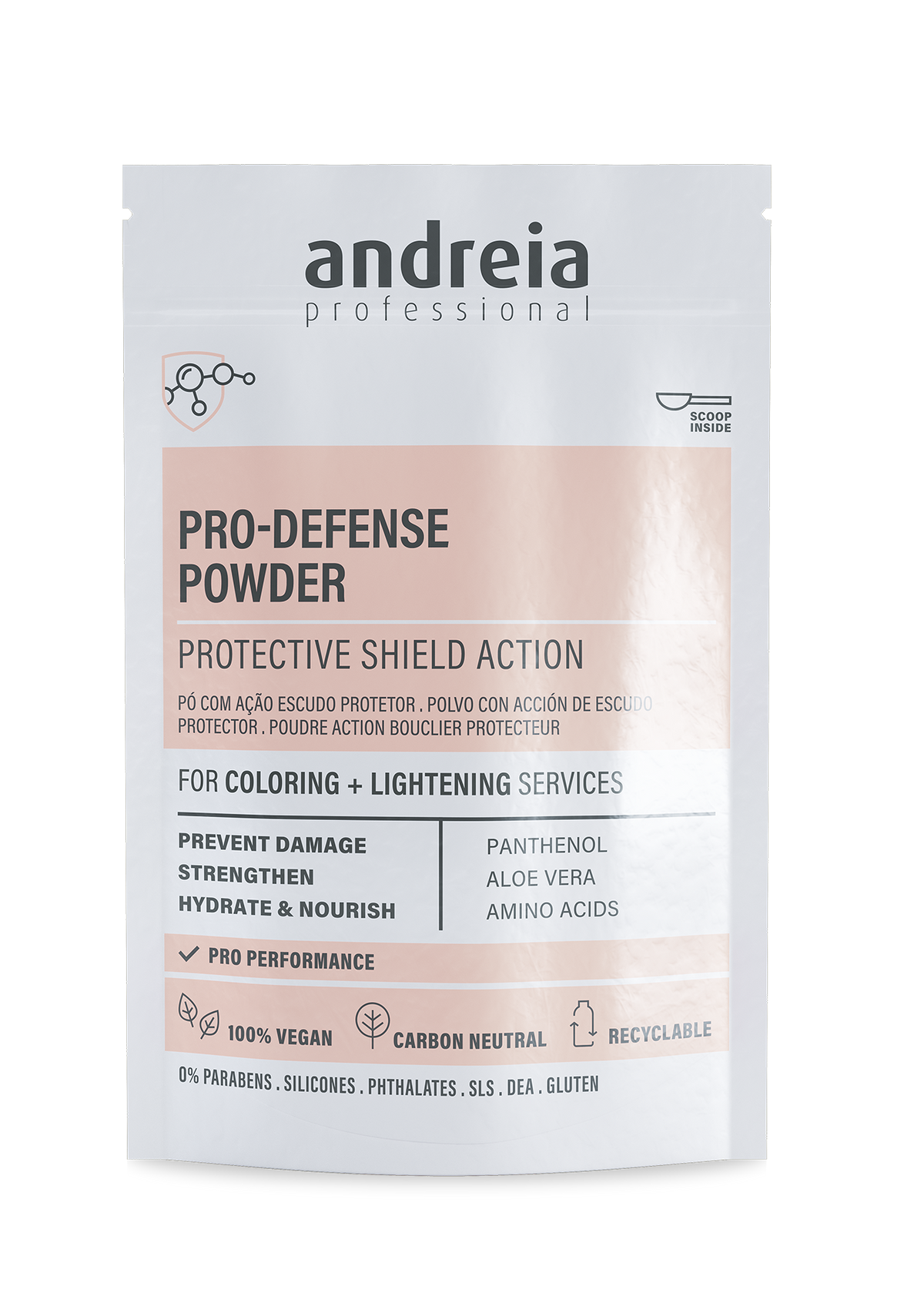 Andreia Professional – Protector capilar para coloración y decoloración 100 g