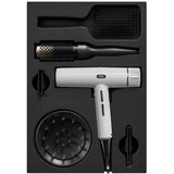 JRL® Pack Forte Pro Secador 2150W Blanco + BR3 Cepillo Antiestático + JRL Multiplex Cepillo Redondo