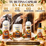 Be'Shyne – Pack para Cabello Seco con Argán, Nutrición y Suavidad – 4 Productos